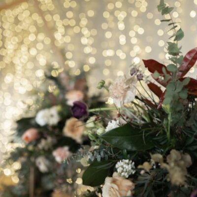 Florals and Fairylights at Wiltshire Wedding - The Falkenburgs